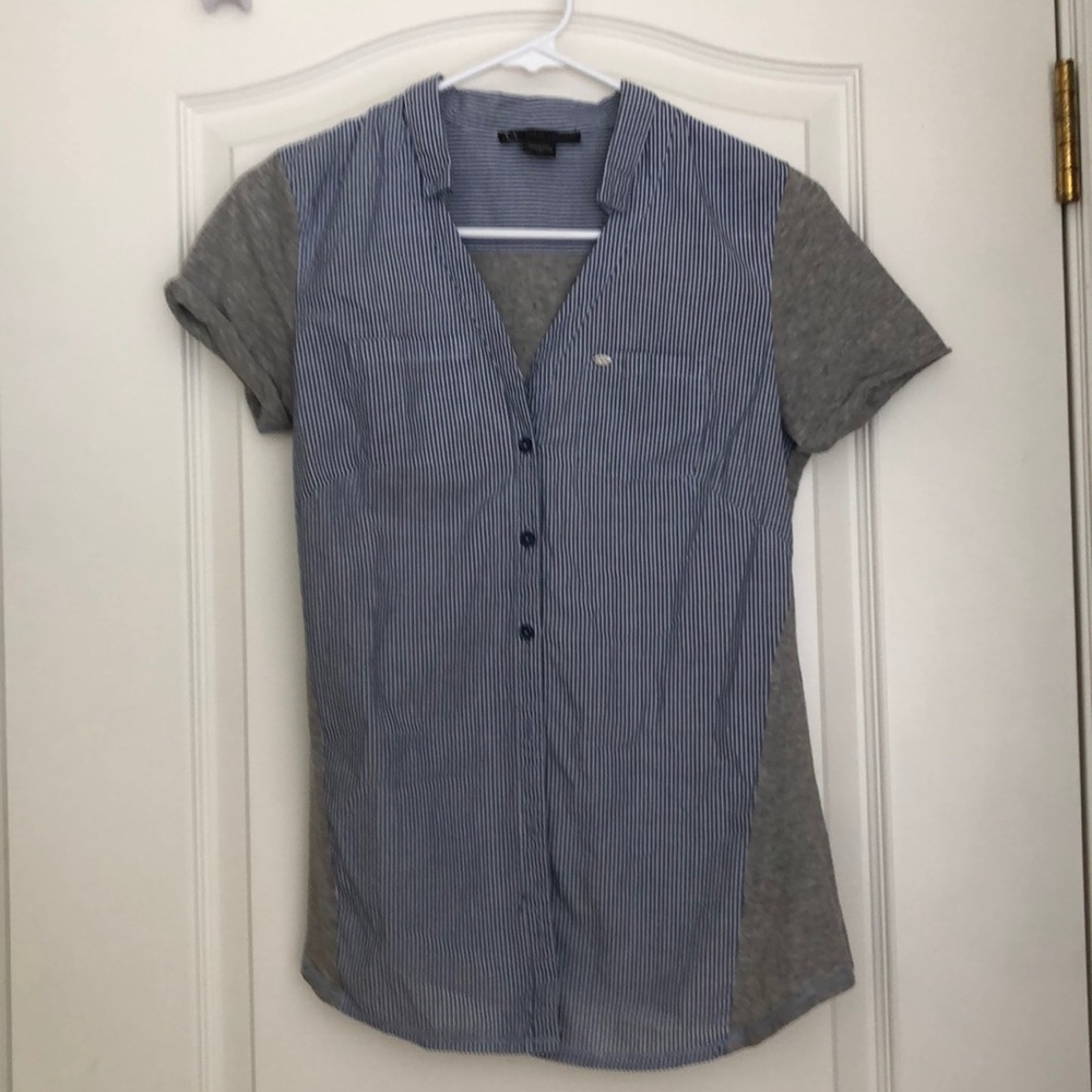 Button down casual top